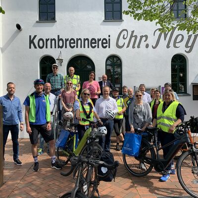 Radtour Gruppenfoto