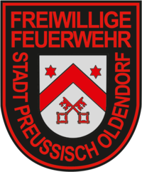 Wappen der Feuerwehr Preu�isch Oldendorf