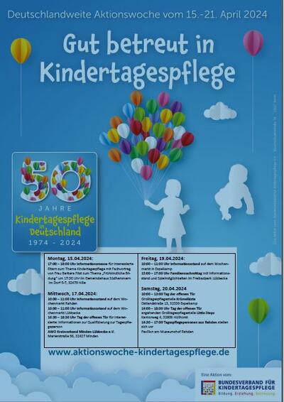 Aktionswoche Kindertagespflege