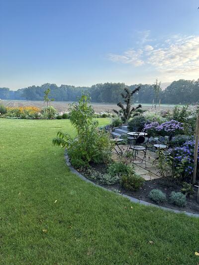 Garten Hartmann_Gartenterrasse mit Ausblick