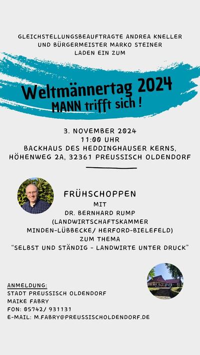 Weltm�nnertag 2024 - Story