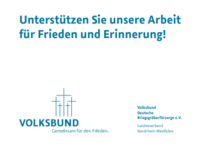 Flyer Spendenaktion Volksbund