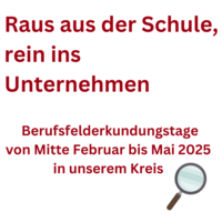 Raus aus der Schule, rein ins Unternehmen