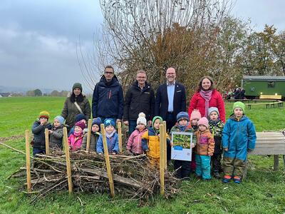 Klimaschutzpreis an Waldkindergarten 2024
