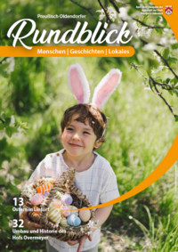 Titelbild der 4. Ausgabe des Preu�isch Oldendorfer Rundblicks 2025