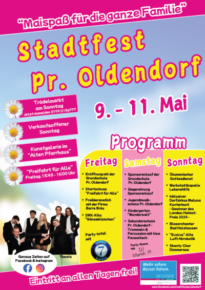 Plakat Stadtfest 2025