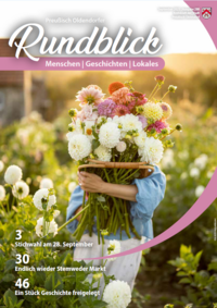 Titelbild der 9. Ausgabe des Preu�isch Oldendorfer Rundblicks 2025.