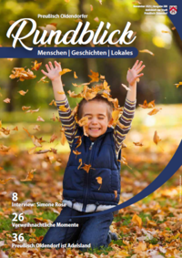 Titelbild der 11. Ausgabe des Preu�isch Oldendorfer Rundblicks 2025.