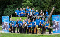 Gruppenbild des Blasorchesters Bad Holzhausen