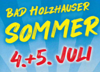 Schriftzug: Bad Holzhauser Sommer 2026