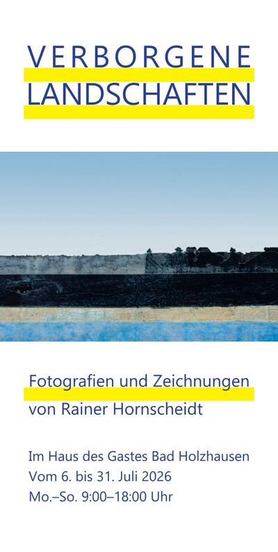 Flyer Verborgene Landschaften