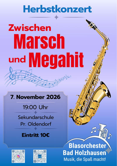 Plakat - Herbstkonzert 2026