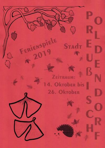 Ferienspiele Herbst 2019