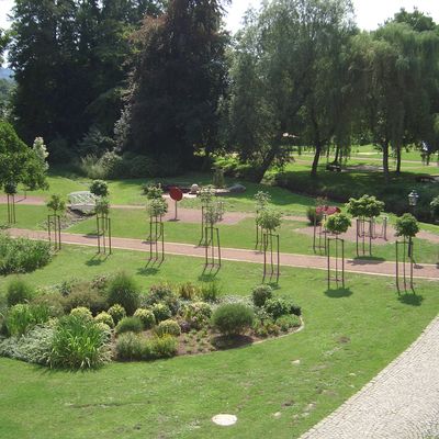 Der Garten der Generationen von oben