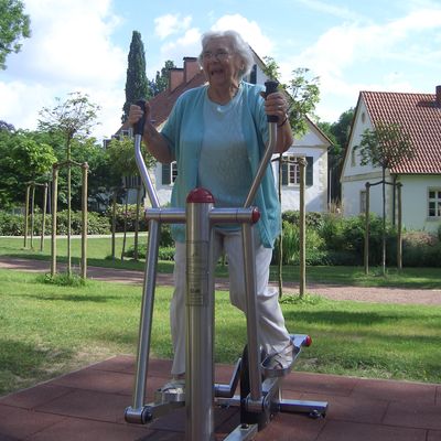 Da kommt man ganz sch�n auf Touren