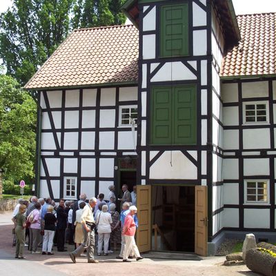 Eingang der Gutswasserm�hle