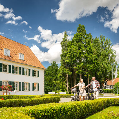 Haus des Gastes Fahrradfahrer