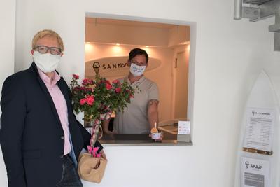 Er�ffnung SannCREAM heller