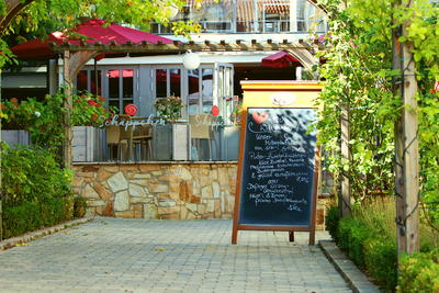 Au�enansicht Restaurant B�rgerpark Sch�ppchen