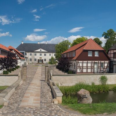 Au�enansicht Schloss Benkhausen