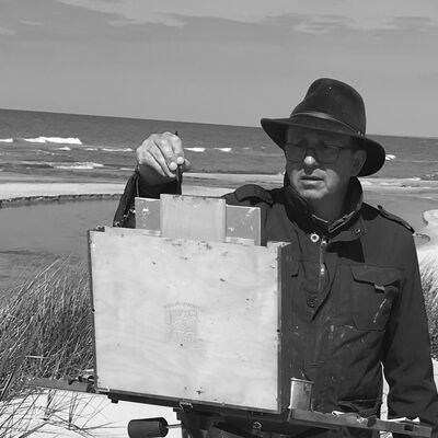 5.03_Gary Westall_Gary beim Plein-Air-Malen