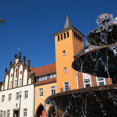 12.04.2020 L�bbecke. Stadtansichten und Features zu Ostern w�hrend der Corona Krise