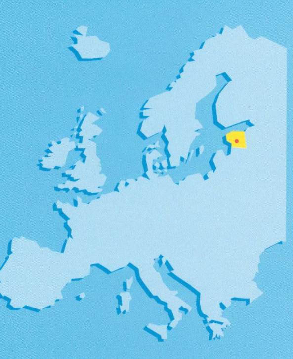 Die Lage Estlands in Europa