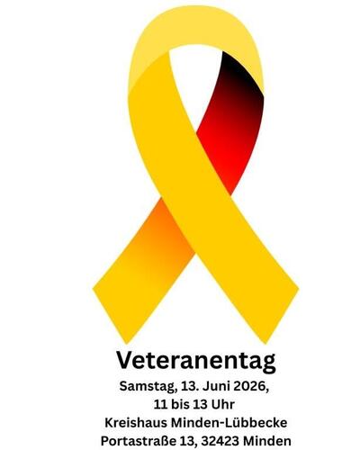 Gelbe Schleife Veteranentag