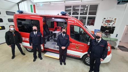 �bergabe Feuerwehr MTF