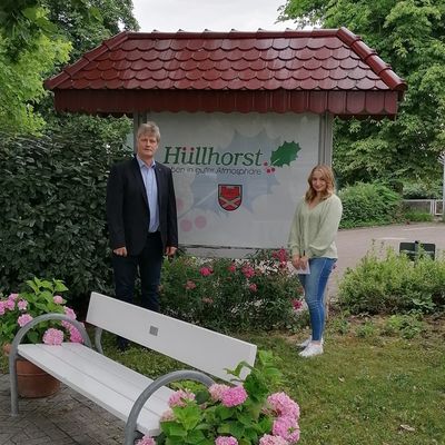 Herr Vielstich + Frau Thiemann