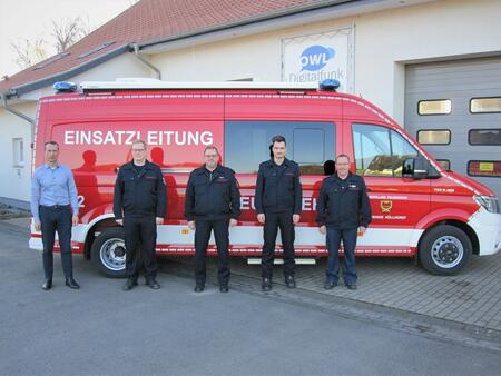 �bergabe Feuerwehrfahrzeug