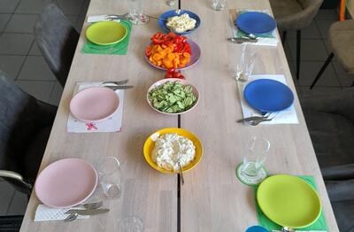 6-Der Tisch ist gedeckt f�r das perfekte Lunch