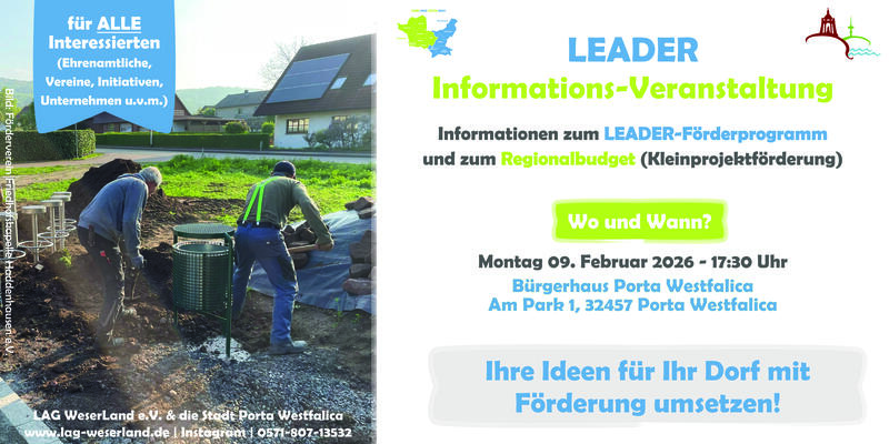 Einladung Info-Veranstaltng Porta Westfalica