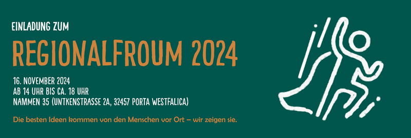 Anmeldung zum Regionalforum 2024