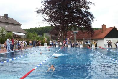 Freibad Schwimmen