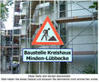 Baustellen-/�berarbeitungshinweis