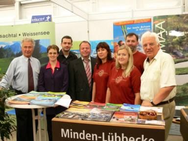 Positive Bilanz nach Pr�sentation auf der Stadt, Land, Fluss