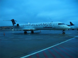 Flugzeug Canadair Jet L�bbecke 2007 2