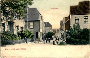 Westerthor um 1895