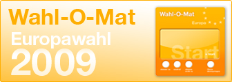 Banner Wahl-O-Mat Europawahl 2009