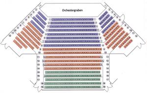 Stadthalle Sitzplan