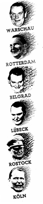 G&ouml;rings Gesicht wird lang und l&auml;nger auf einem alliierten Flugblatt, abgeworfen am 27.06.1942