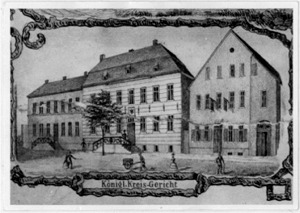 K�nigliches Kreisgericht, um 1860