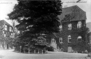 Burgmannshof, um 1925