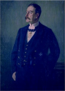 Landrat Wilhelm Freiherr von Ledebur (Original: Crollage)