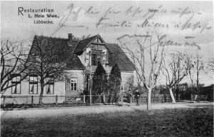 Gastwirtschaft Hein "Zum gr�nen Hof", um 1910