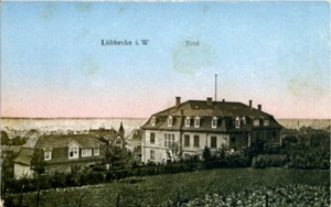 Postkarte Landratsamt, 1912