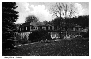 Gut Obernfelde, Postkarte 1937