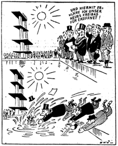 Karikatur aus 'Freie Presse' vom 04.06.1953