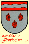 Wappen Gemeinde Frotheim (alt)